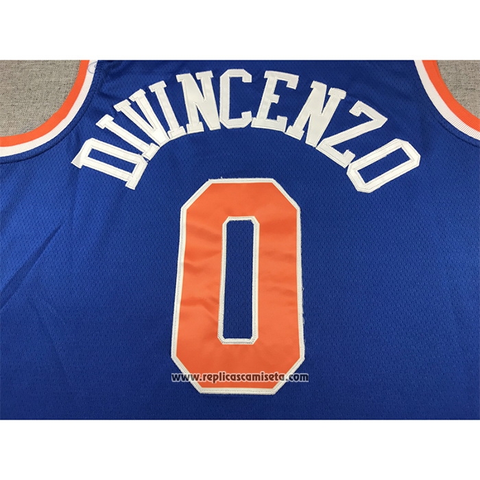 Camiseta New York Knicks Donte Divincenzo #0 Icon Azul